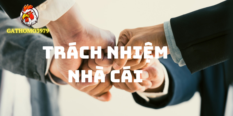 Trách nhiệm của nhà cái GATHOMO3979 đối với thành viên của mình